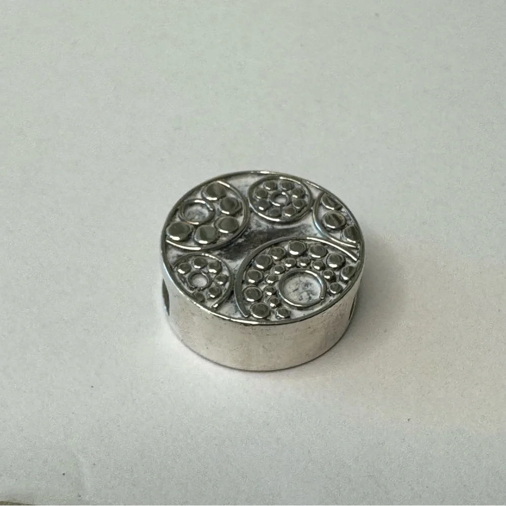 LORI BONN Sterling Silver Slide Charm For Bracelet - Picture 9 of 14